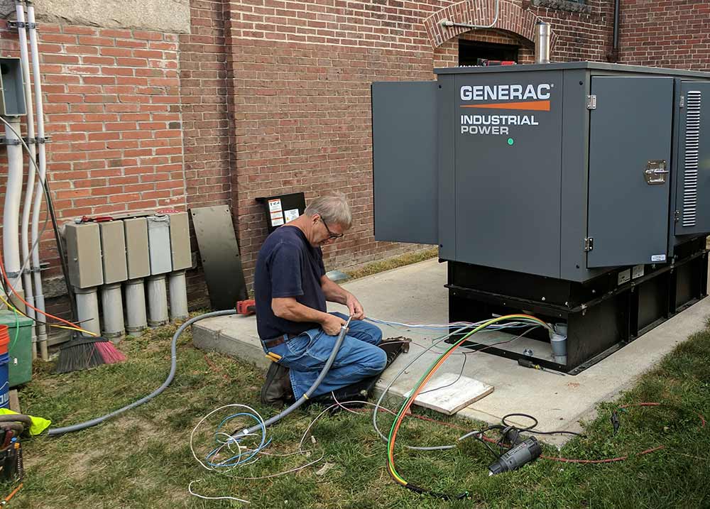 Generator installation